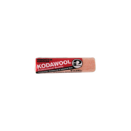 Paint Roller Cover Kodawool Polyester 9" W X 1/4" S Melon - pack of 36