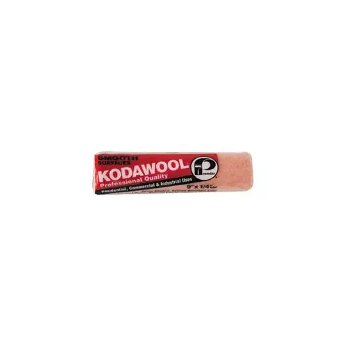 Paint Roller Cover Kodawool Polyester 9" W X 1/4" Melon