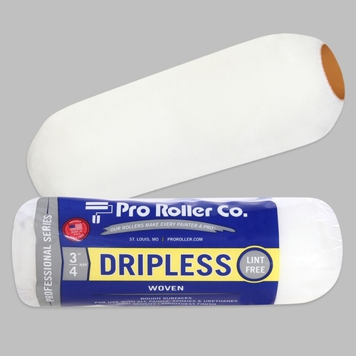 Pro Roller Co DPL075-09 Professional Roller Cover Dripless Lint Free 9" x 3/4"