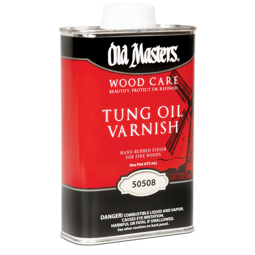 Old Masters 50508 Tung Oil Varnish, Liquid, 1 pt, Can