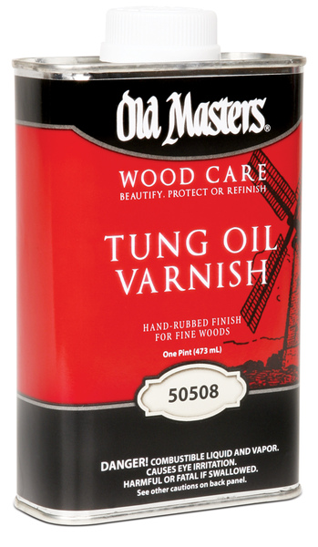 Old Masters 50508 Tung Oil Varnish, Liquid, 1 pt, Can