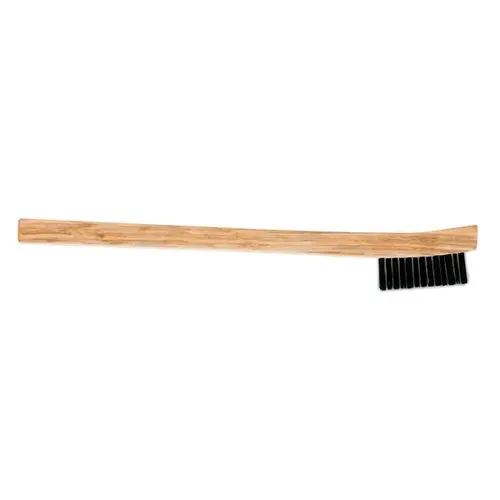 Nylon Mini Crimped Detail Wire Brush - 3 x 7 Row