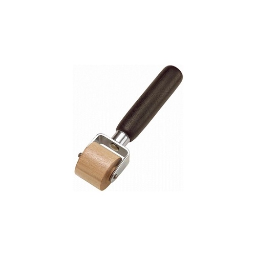 Hyde 36750006 Hardwood Roller 1-1/4" Flat with Wood Handle