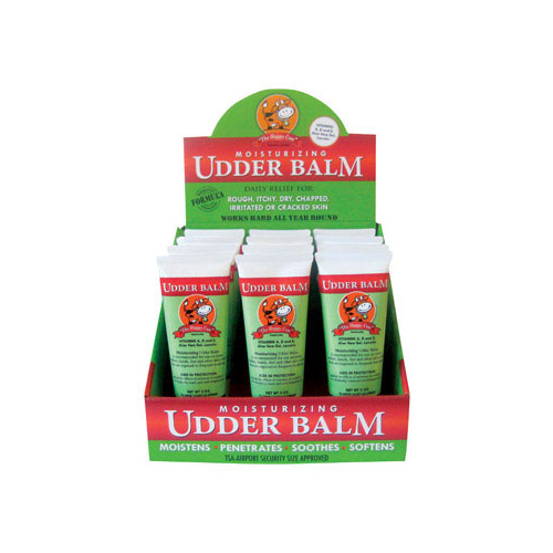 Happy Cow Moisturizing Udder Balm 3-oz Tube Display