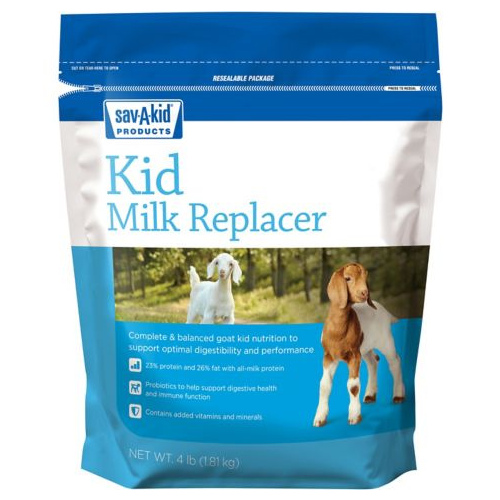 MILK PRODUCTS LLC 01-7418-0215 Sav-A-Kid Milk Replacer 4-LB Pouch