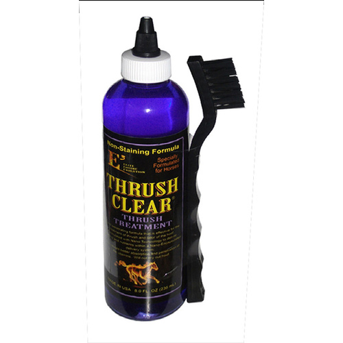 E3 Thrush Clear for Horses 8-oz Bottle