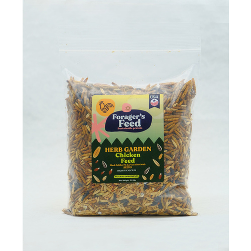 Forager's Feed 001-656255 Vivotein Forager's Feed Herb Garden Chicken Feed - 2 lb. Bag