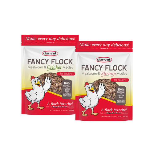 FANCY FLOCK MEALWORM & CRICKET MEDLEYS