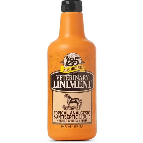 W F YOUNG INC 427780 Asobrbine Veterinary Liniment - 16 oz