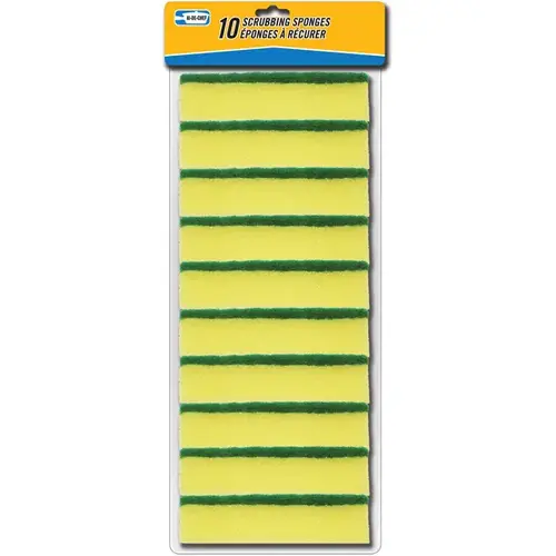 3/4" Scrubbing Sponge pack of 10