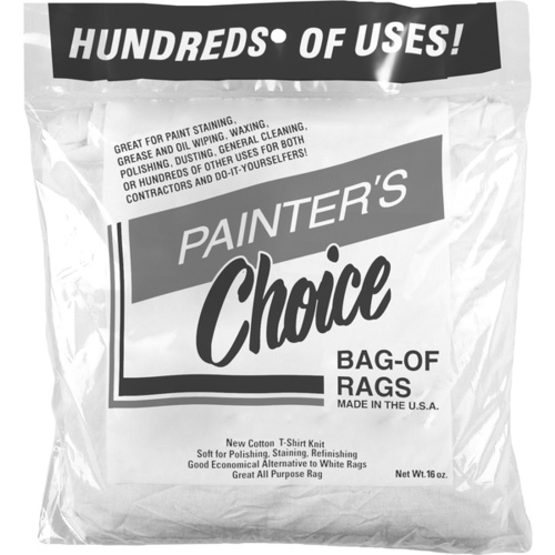 Intex DIY Inc 6414-24-01 Painter's Choice Premium White Bag of Rags