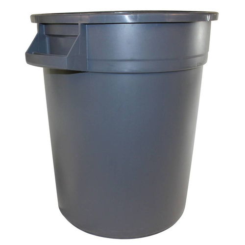 GATOR 20 GALLON COMMERCIAL TRASH CAN - GRAY