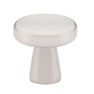 Mushroom Knob Satin Stainless Steel Finish