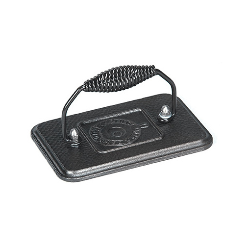 LODGE LGP3 Rectangular Cast Iron Grill Press 6.75" x 4.5"