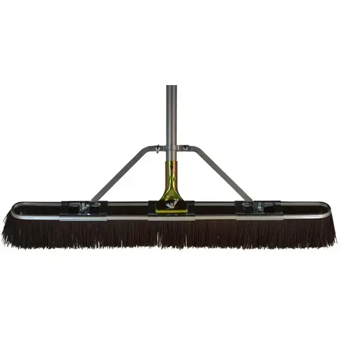 Bruske Products 2176CS Floor Brush 29" Polystyrene Coarse with 60" Aluminum Handle