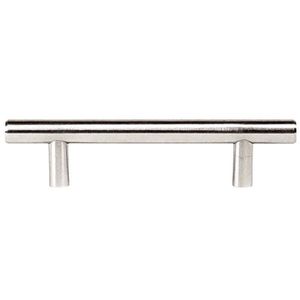 3-1/2" Center To Center Cabinet Pull Satin Stainless Steel Finish