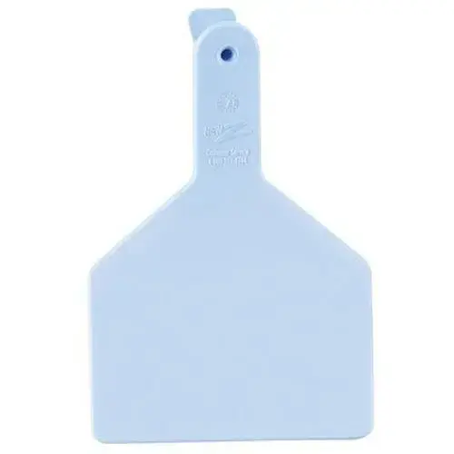 Z Tags 9053605 Z Tags 25 Count 1-Piece Blank Tags for Cows - Blue