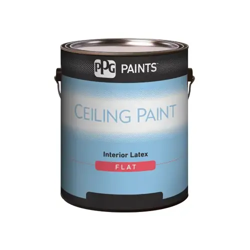 PPG 9585/01-GAL PPG Interior Ceiling Latex Paint White Flat Gallon