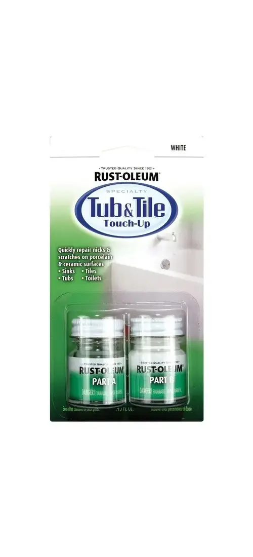 WWW_ARM what we want ❷ Rust-Oleum Tub and Tile Touch-Up Kit, Gloss White, 0.45 Oz