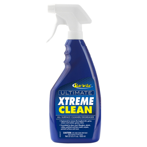 832 Series Ultimate Xtreme Clean, Liquid, Clear, 22 oz, Spray Bottle
