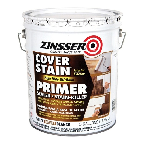 High Hide Cover-Stain Primer - 5 Gallon White