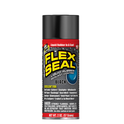 Sealant, Black, 2 oz, Can - pack of 6