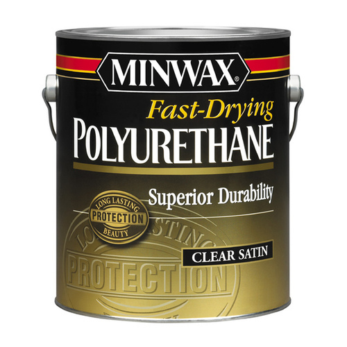 Polyurethane, Fast-Drying, Satin, 1-Gallon