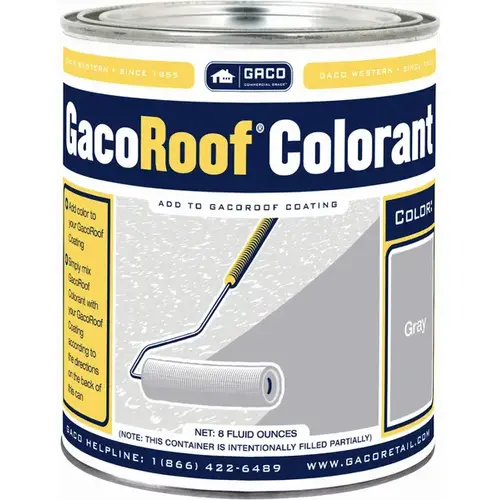 Gaco GT1621-P GacoRoof Colorant Gray 8-oz