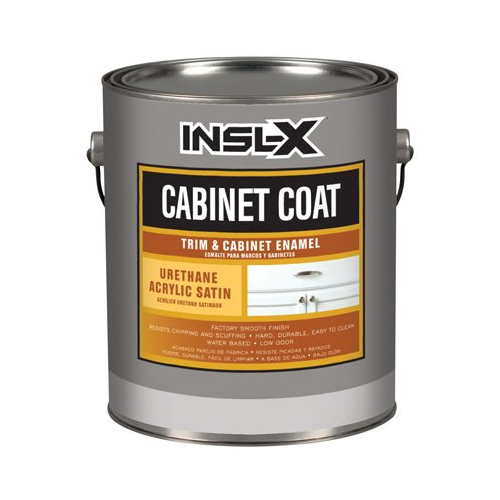 Trim & Cabinet Enamel Cabinet Coat Satin Base 1 Interior 1 qt - pack of 4