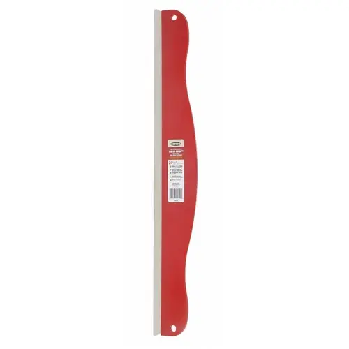 Super Guide Paint Shield and Smoothing Tool, Styrene Handle Red