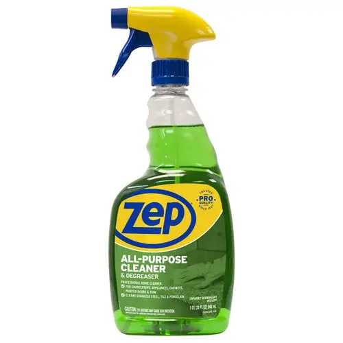 Cleaner and Degreaser Pleasant Scent 32 oz Liquid Green