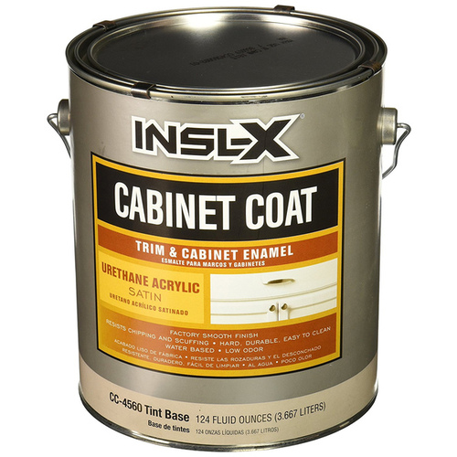 Trim & Cabinet Enamel Cabinet Coat Satin Base 1 Interior 1 gal