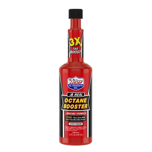 Lucas Oil Products 10026 Octane Performance Booster, 15 oz Bottle Light Yellow