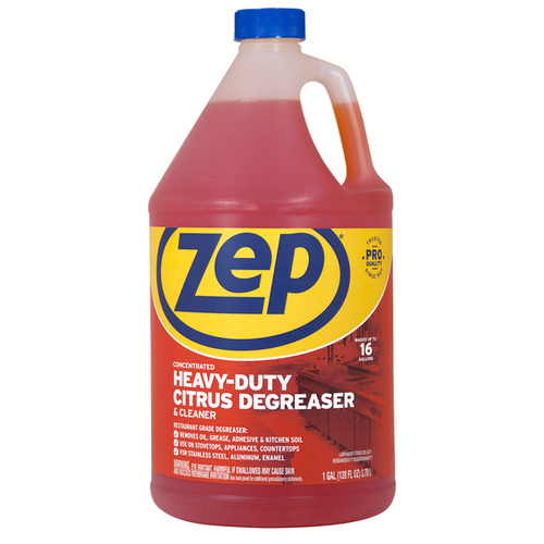 ZEP ZUCIT128 Degreaser, 1 gal Bottle, Liquid, Characteristic Orange