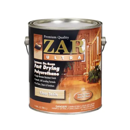 ZAR ULTRA Interior Polyurethane 1 Gallon - Satin Clear