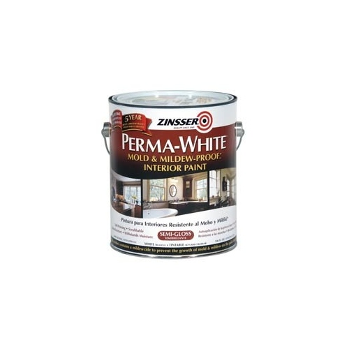 Zinsser 2761XCP2 PermaWhite 1 gal. Mold and MildewProof SemiGloss