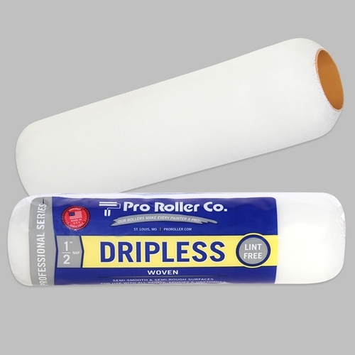 Pro Roller Co DPL050-09 Professional Roller Cover Dripless Lint Free 9" x 1/2"