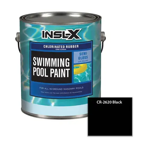 Insl-X CR2620 Chlorinated Rubber Pool Paint - Black - Gallon