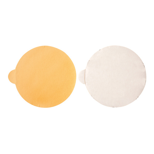 PREMIUM GOLD STERATED SANDING DISCS WITH TABS 5"x 0-HOLE