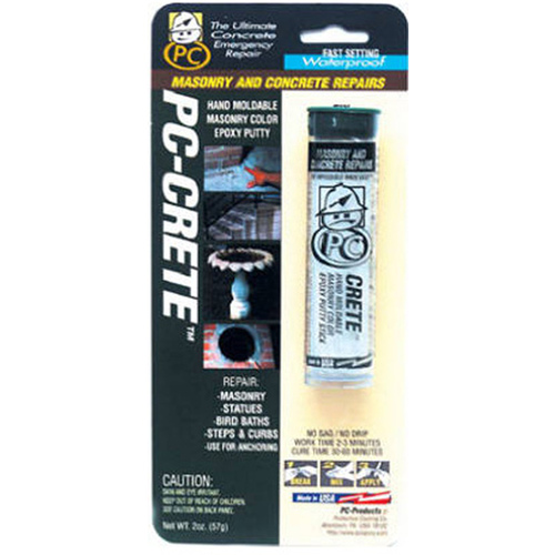 PROTECTIVE COATING CO 025581 PC-CRETE Epoxy Putty, Off-White, Solid, 2 oz Cylinder