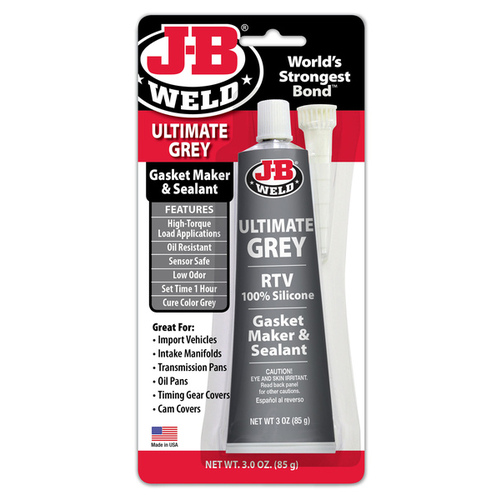 J-B Weld Ultimate Grey Gasket Maker & Sealant Gray