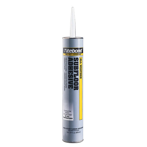 Titebond 5492-XCP12 Subfloor Adhesive, Light Tan, 28 oz Cartridge - pack of 12