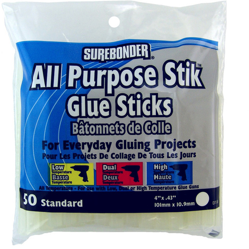 Surebonder DT-50 All Purpose Stik Glue Sticks - 4"