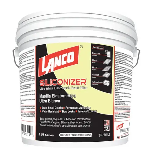 Siliconizer Elastomeric Crack Filler 1 Gallon - Brush Grade