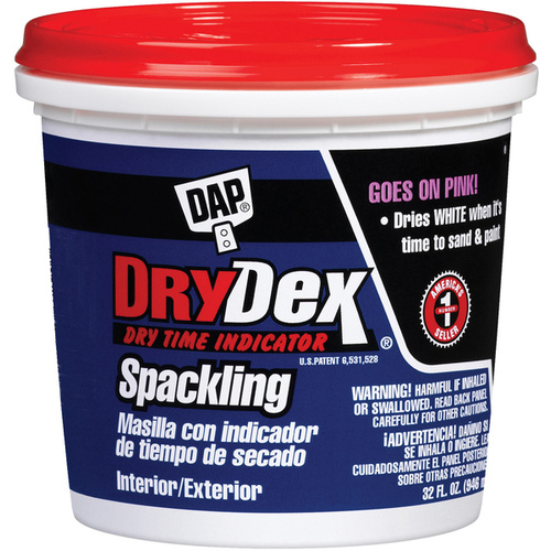 Spackling Compound DryDex Ready to Use White 1 qt White