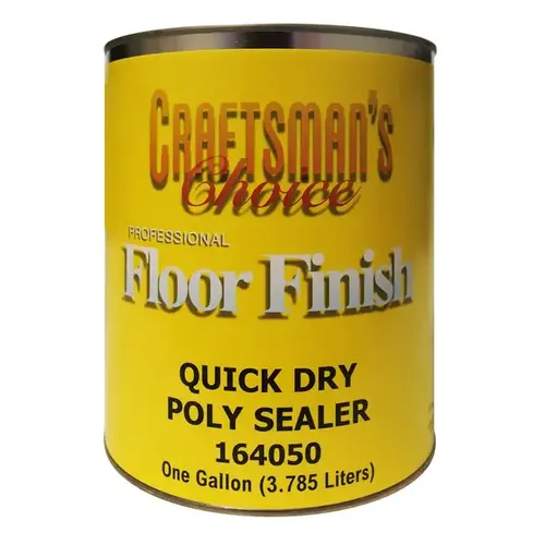 Floor Finish Quick Dry Poly Sealer 1-Gallon