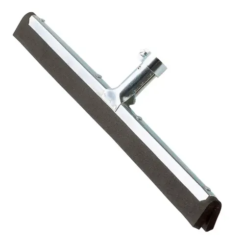 Ettore 61018 Wipe'n Dry 18 In. Straight Rubber Floor Squeegee