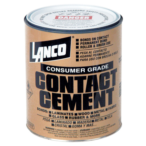 Lanco CA372-5 Consumer Grade Contact Cement 5 Quart