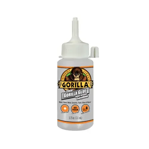 Glue, Clear, 3.75 oz Bottle - pack of 8