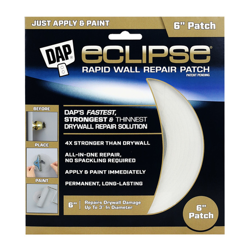 Rapid Wall Repair Patch, Clear - pack of 6